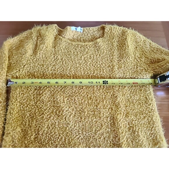 BB Dakota Women's Sweater Size S Yellow - Picture 4 of 10
